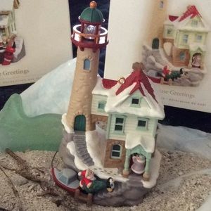 Xmas lighthouse
